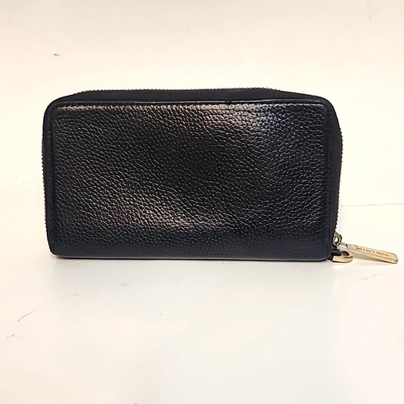 Michael Kors Saffiano Leather Continental Wallet in Black - Picture 3 of 11